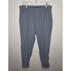 Primo Golf grey athletic golf pants joggers with zip ankle - 32S 32 short